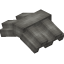 Gray Top Roof Block icon