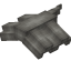 Gray Longer Top Roof Block icon