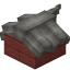 Gray Longer Top Roof Block (Mangrove) icon