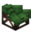 Green Longer Flat Roof Block (Framed) icon