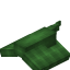 Green Longer Top Flat Roof icon