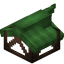 Green Longer Top Flat Roof Block (Framed) icon