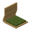 Green Floor Chair (Oak) icon