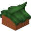 Green Longer Top Roof Block (Acacia) icon
