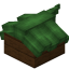 Green Longer Top Roof Block (Dark Oak) icon