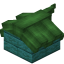 Green Longer Top Roof Block (Warped) icon