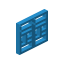 Light Blue Fence Gate icon