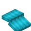 Light Blue Flat Roof Slab icon