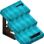 Light Blue Flat Roof (Framed) icon