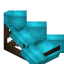 Light Blue Longer Flat Roof (Framed) icon