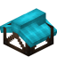 Light Blue Top Flat Roof Block (Framed) icon