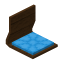 Light Blue Floor Chair (Dark Oak) icon