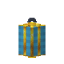 Light Blue Paper Lantern icon