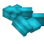 Light Blue Longer Roof Block icon