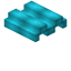 Light Blue High Roof Tile Block icon