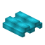 Light Blue Low Roof Tile Block icon