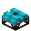 Light Blue Low Roof Tile Block (Framed) icon