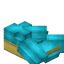 Light Blue Longer Roof Slab (Bamboo) icon