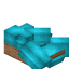 Light Blue Longer Roof Slab (Jungle) icon