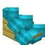 Light Blue Longer Roof (Bamboo) icon