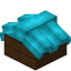 Light Blue Top Roof Block (Dark Oak) icon