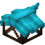 Light Blue Longer Top Roof Block (Framed) icon