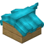 Light Blue Longer Top Roof Block (Oak) icon