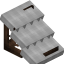 Light Gray Flat Roof (Framed) icon