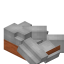 Light Gray Longer Roof Slab (Acacia) icon