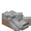 Light Gray Longer Roof Slab (Jungle) icon