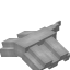 Light Gray Longer Top Roof icon