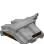 Light Gray Longer Top Roof (Dark Oak) icon