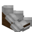 Light Gray Longer Roof (Dark Oak) icon
