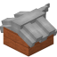 Light Gray Longer Top Roof Block (Acacia) icon