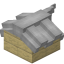 Light Gray Longer Top Roof Block (Birch) icon