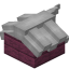 Light Gray Longer Top Roof Block (Crimson) icon