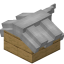 Light Gray Longer Top Roof Block (Oak) icon