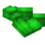 Lime Longer Flat Roof Block icon