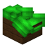 Lime Longer Roof Block (Dark Oak) icon