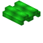 Lime High Roof Tile Block icon