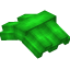 Lime Top Roof Block icon