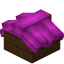 Magenta Top Roof Block (Dark Oak) icon