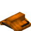 Orange Top Flat Roof (Framed) icon