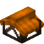 Orange Top Flat Roof Block (Framed) icon