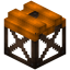 Orange High Roof Tile Block (Framed) icon