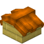 Orange Top Roof Block (Bamboo) icon