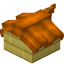 Orange Longer Top Roof Block (Bamboo) icon