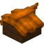 Orange Longer Top Roof Block (Dark Oak) icon