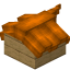 Orange Longer Top Roof Block (Oak) icon