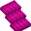Pink Flat Roof icon